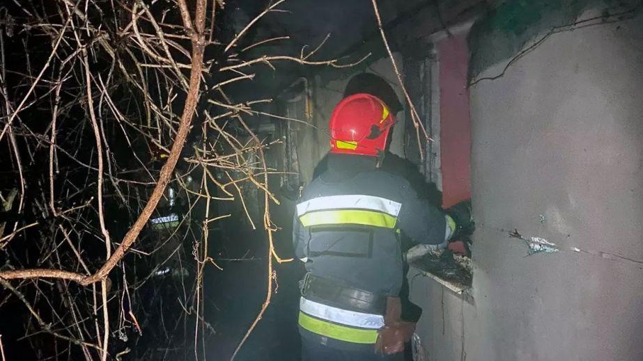 In the Samara region, a residential building nearly burned down completely (PHOTOS).